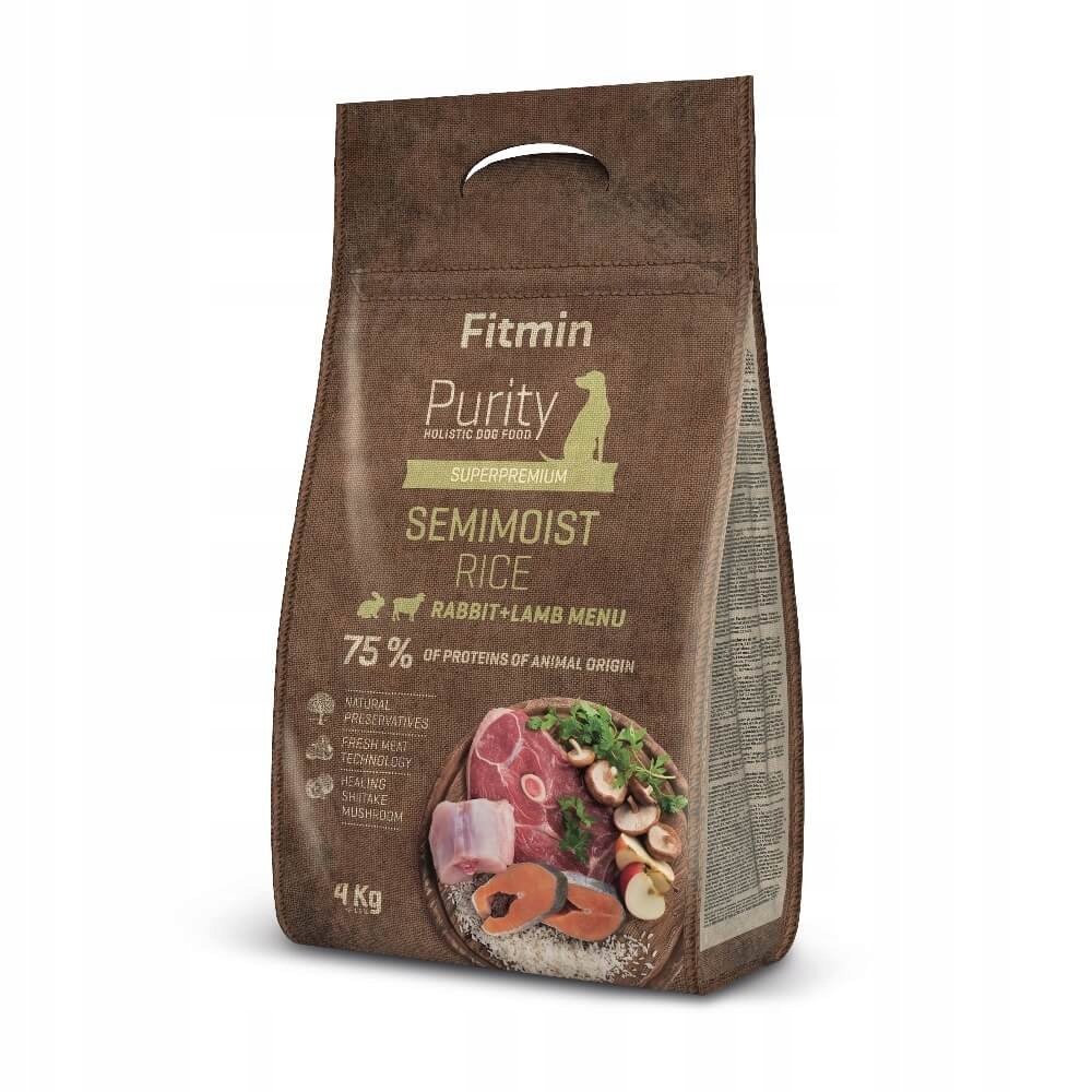 Fitmin Purity semimoist rabbit lamb rice 4kg