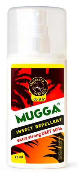 Środek do komarów Mugga Spray 50% 75 ml