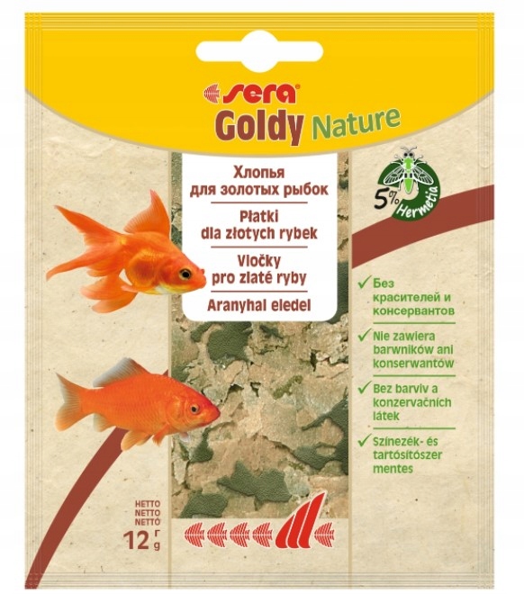 Pokarm dla ryb Sera płatki 12 g