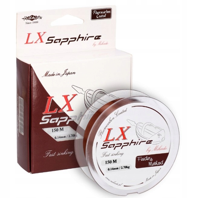 Żyłka LX SAPPHIRE FEEDER&METHOD 0,2 mm x 150 m