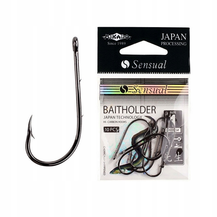 Haczyki Baitholder Mikado Sensual nr1/0