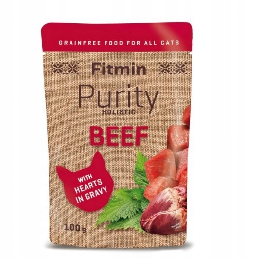 Fitmin Purity saszetka z wołowiną dla kotów 100 g