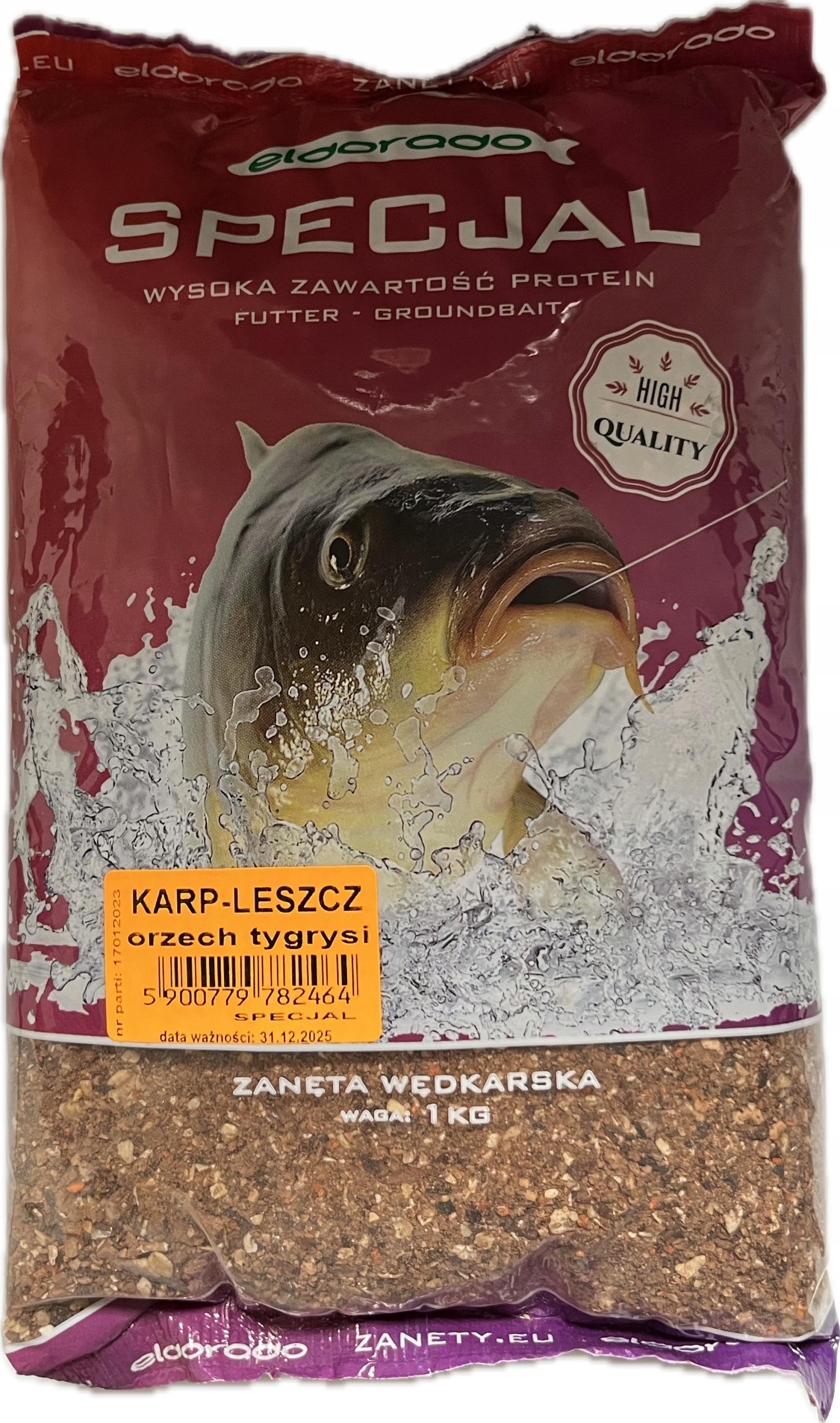Zanęta Eldorado SPECJAL Leszcz Orzech Tygrysi 1 KG