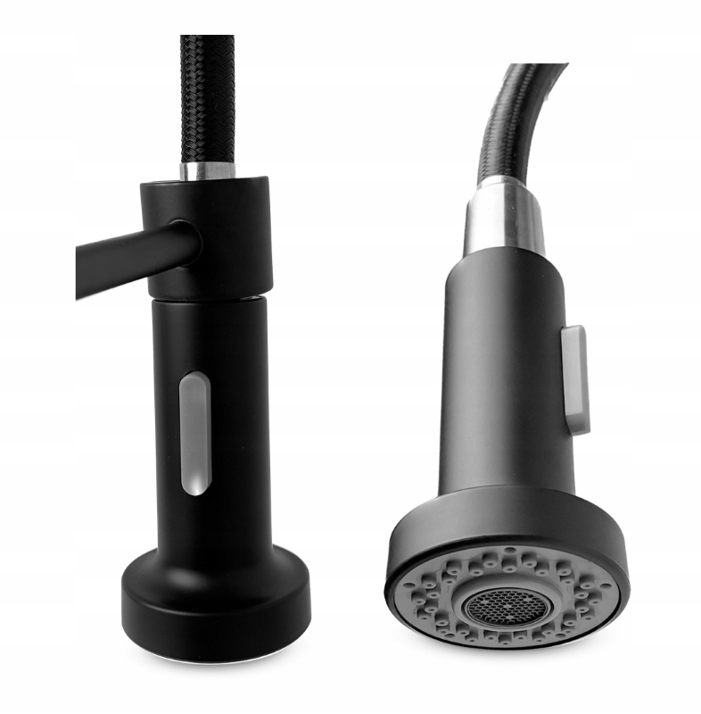 bateria kuchenna sprężyna czarna