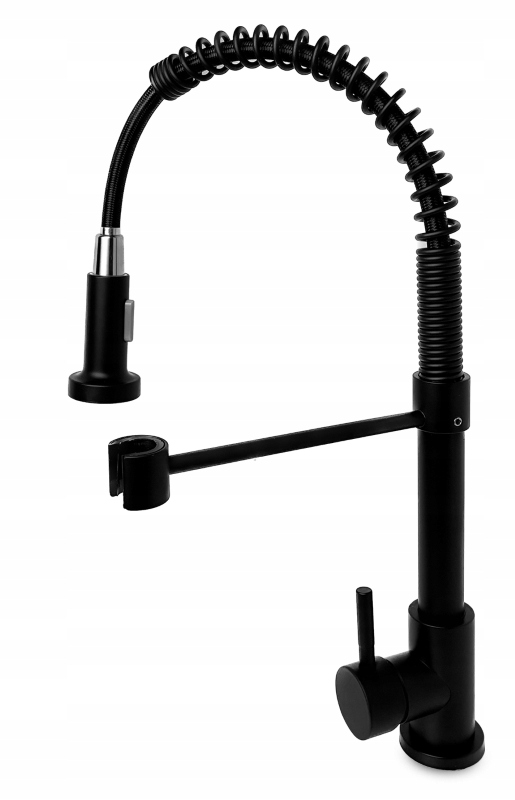 bateria kuchenna sprężyna czarna