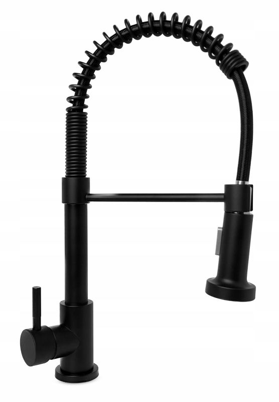 bateria kuchenna sprężyna czarna