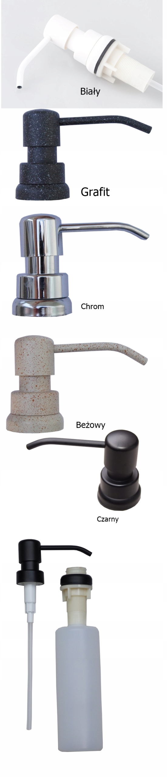 Dozownik Płynów Grafit