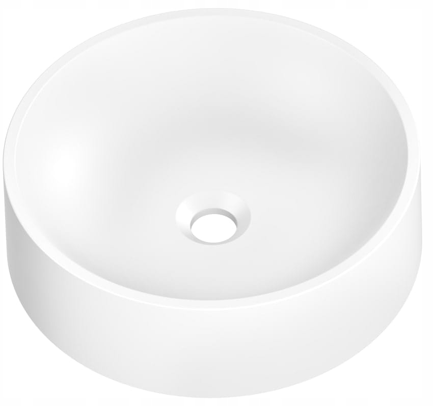 M40 umywalka granitowa white PROMO