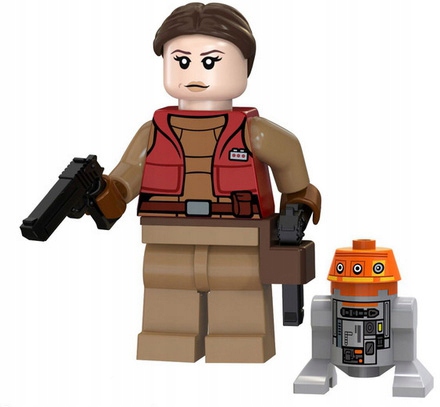Amidala Padme Minifigurka Klocki Robot C10P Astromech Star Wars