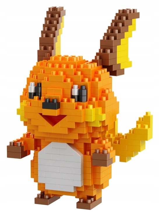 Figurka Klocki RAICHU POKEMON Zestaw Go BOX Pokemony 370EL