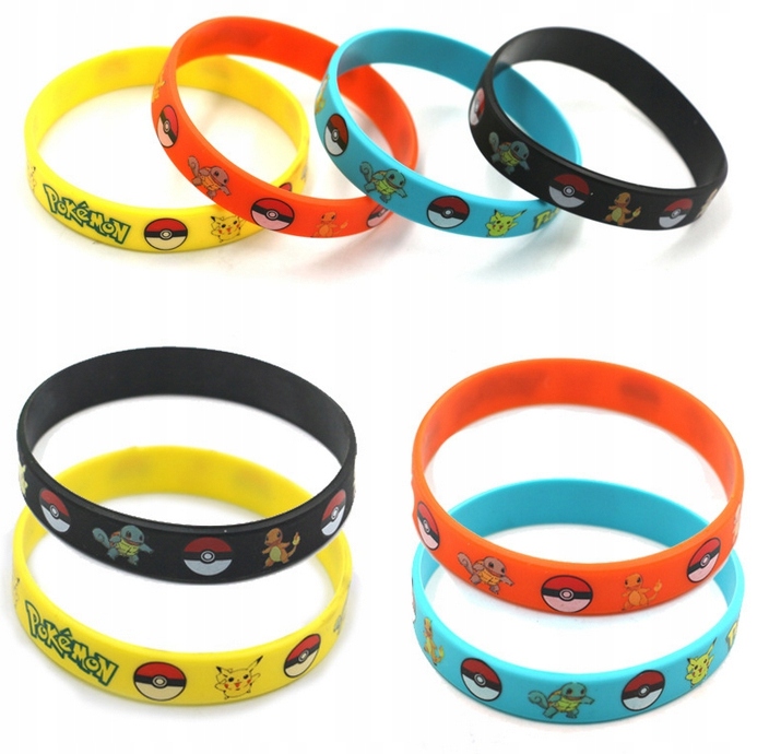 Opaska Bransoletka Pikachu Charmander POKEMON