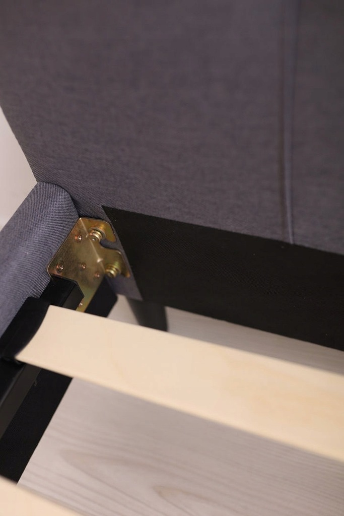 NERI  160X200 ŁÓŻKO TAPICEROWANE SZARE