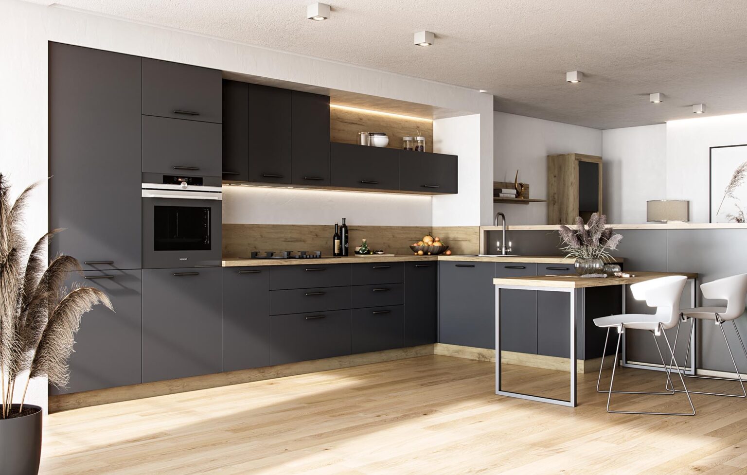 BELLA G-30/72 SZAFKA GÓRNA FRONT: ANTRACYT