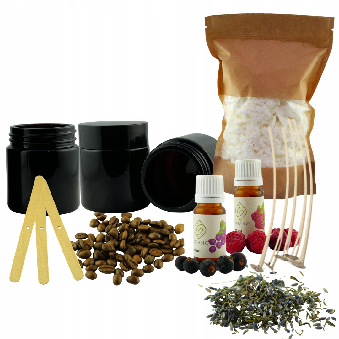 Wosk sojowy Zestaw do robienia świec sojowych DIY