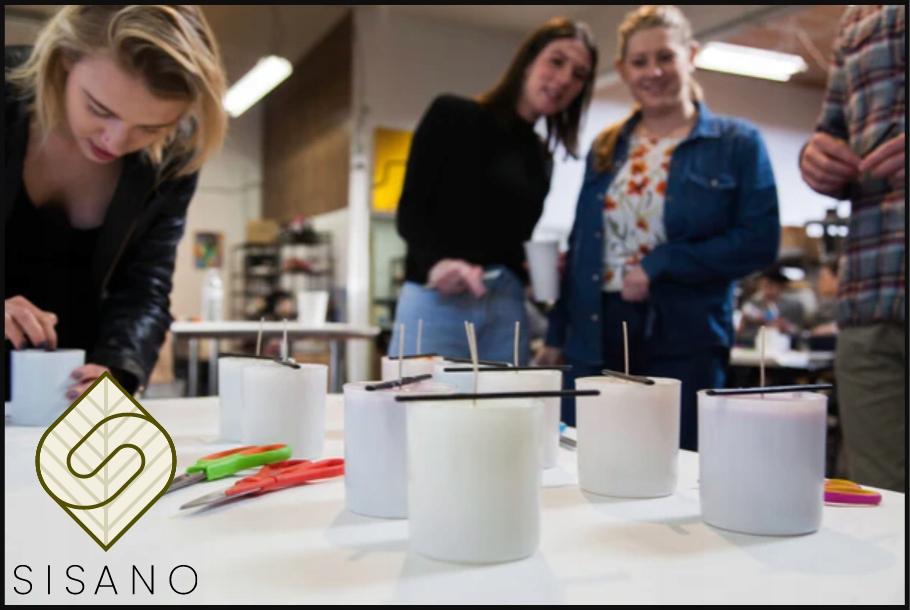 Zestaw integracyjny do robienia swiec dla 6 osób