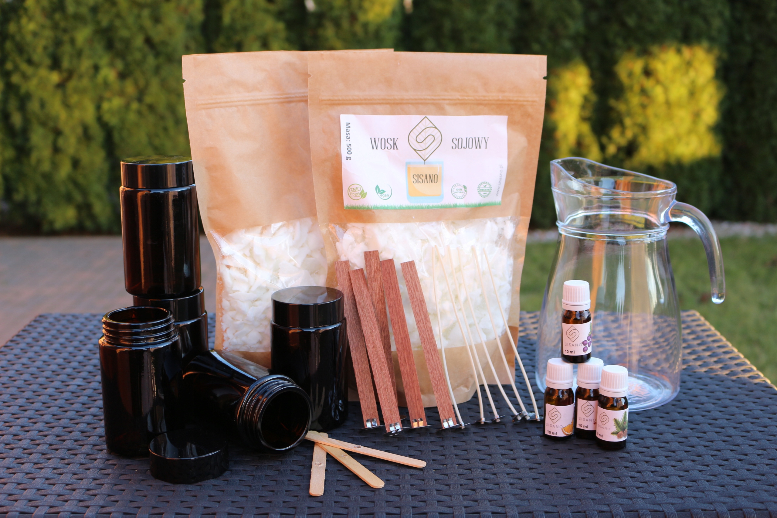 Knot Bawełniany 3x7N 150 mm do świec wosk sojowy