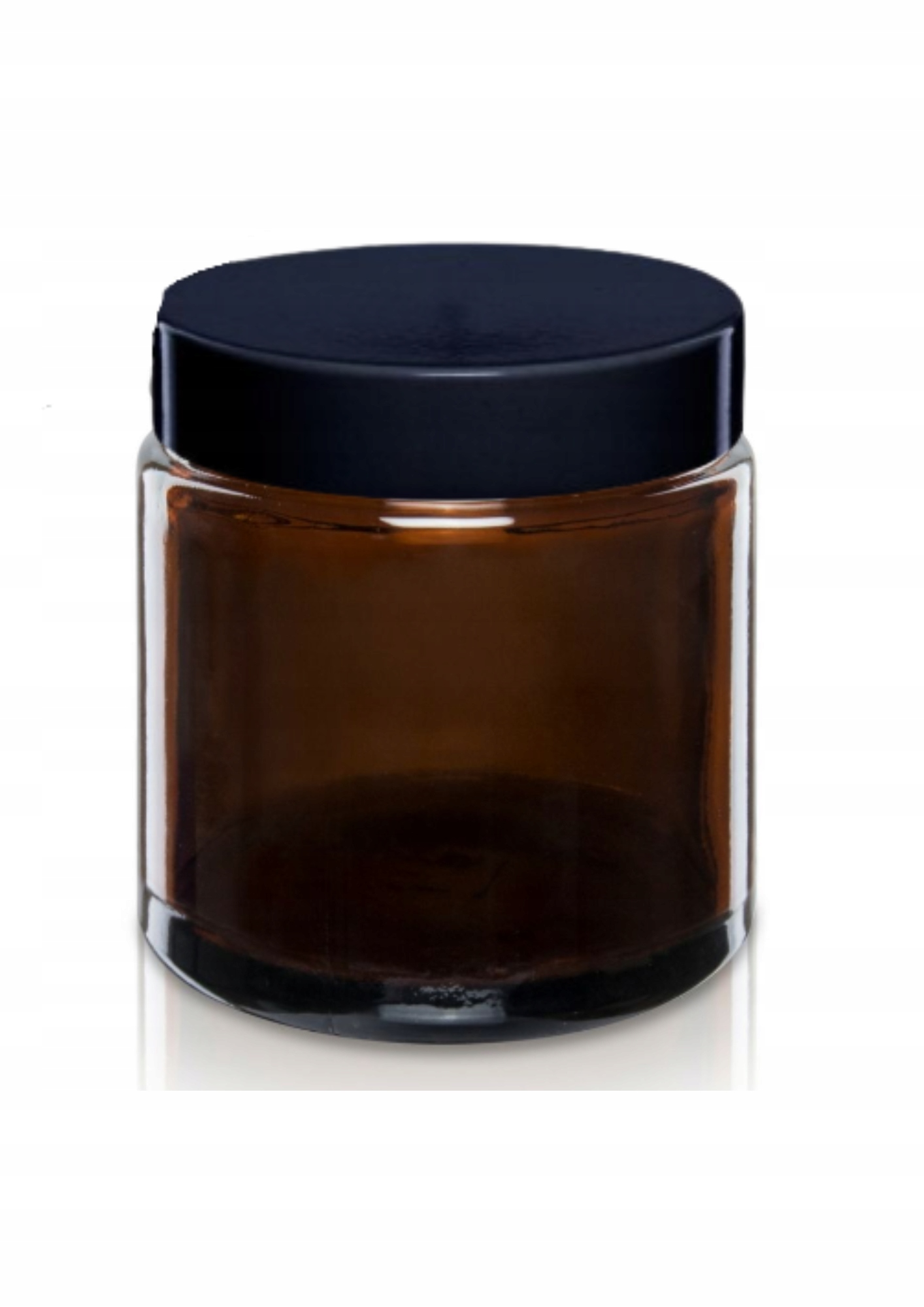 Słoik brązowy 120 ml do świec 105 sztuk sojowych wosk sojowy