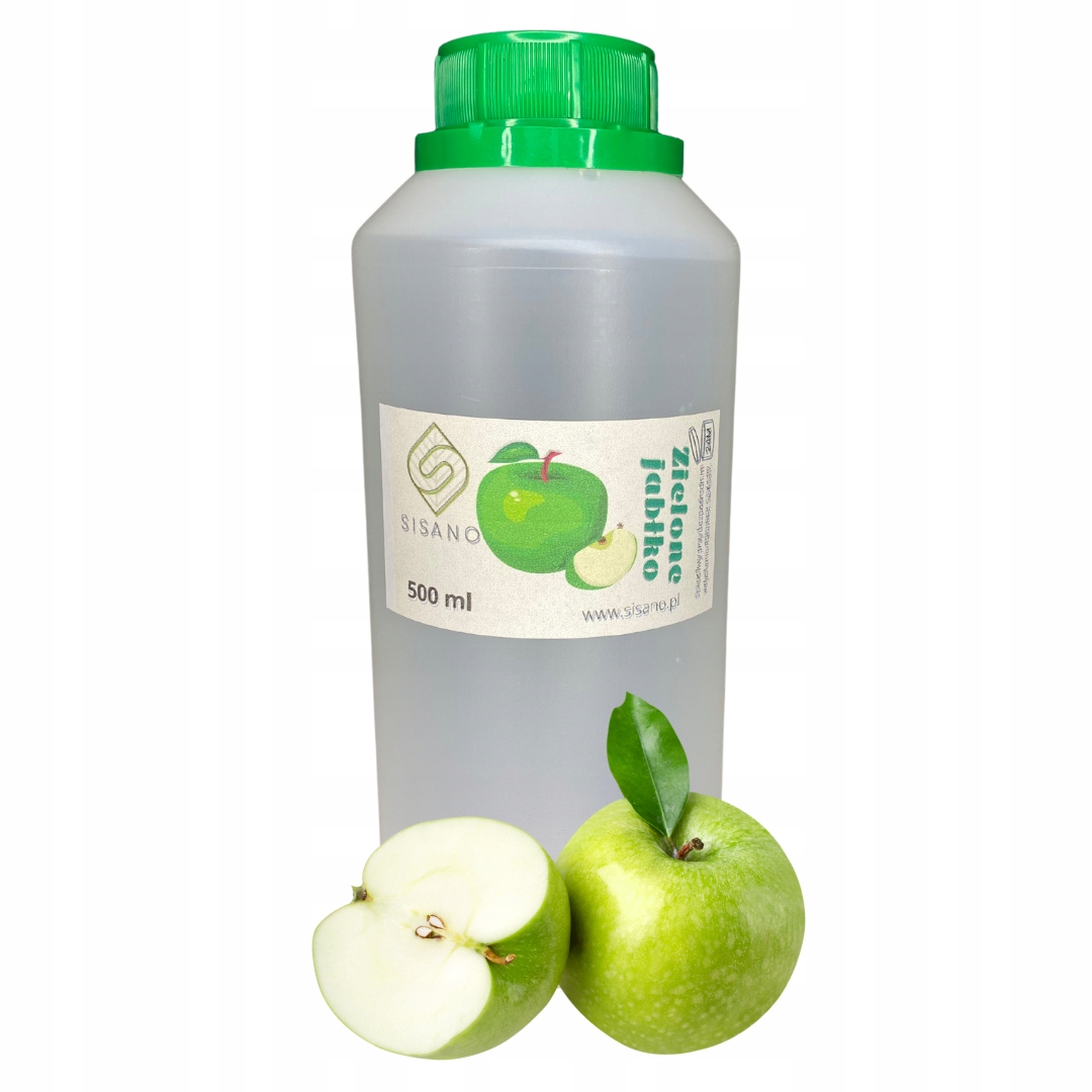 Zapach do swiec ZIELONE JABŁKO 500 ml Sisano