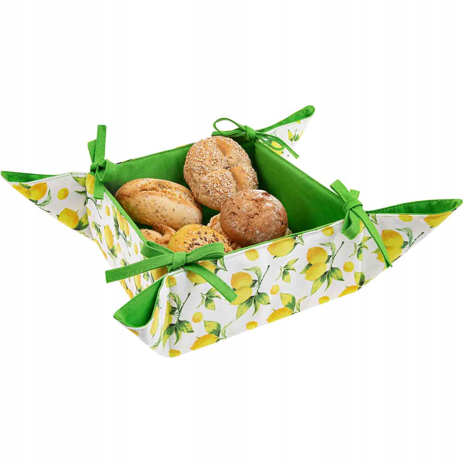 KOSZYK NA PIECZYWO 23x23x7 LEMON
