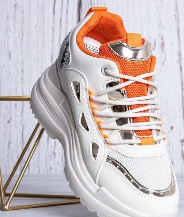 Damskie Sneakersy Na Koturnie r.38