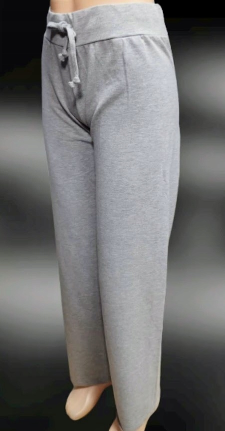 Dres damski KOMPLET modny 3 części L/XL szary z fioletem