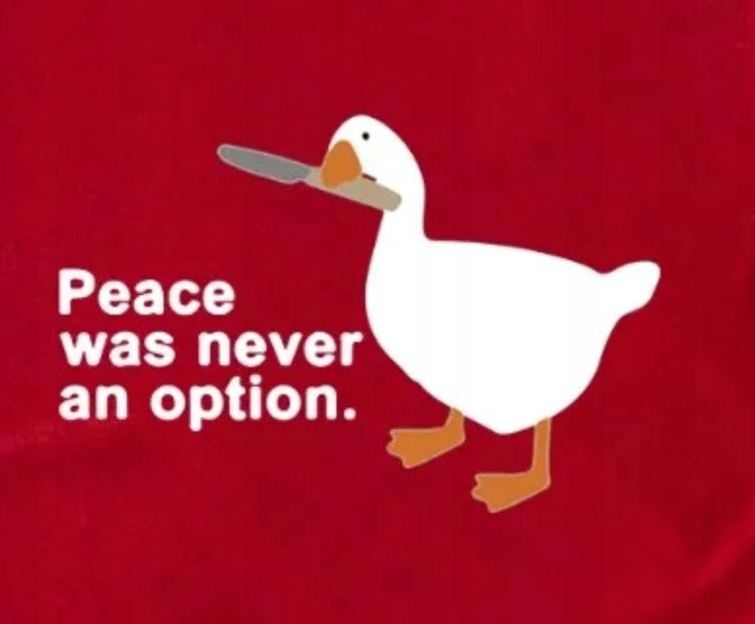 T-shirt ŚMIESZNA KOSZULKA Z GĘSIĄ r 3XL CZERWIEŃ