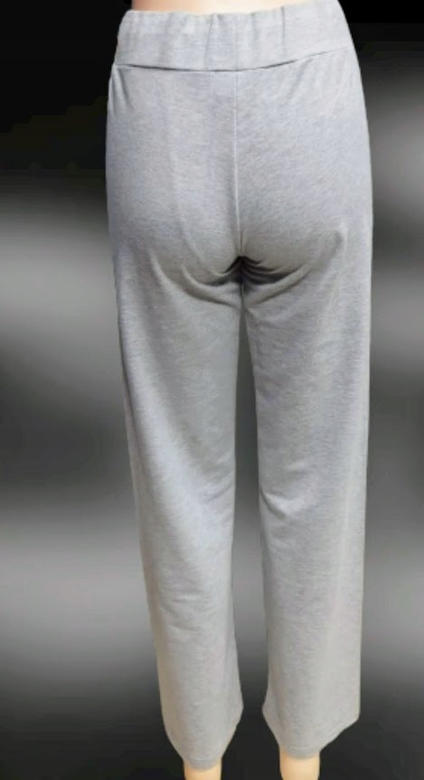 Dres damski KOMPLET modny 3 części L/XL szary z fioletem