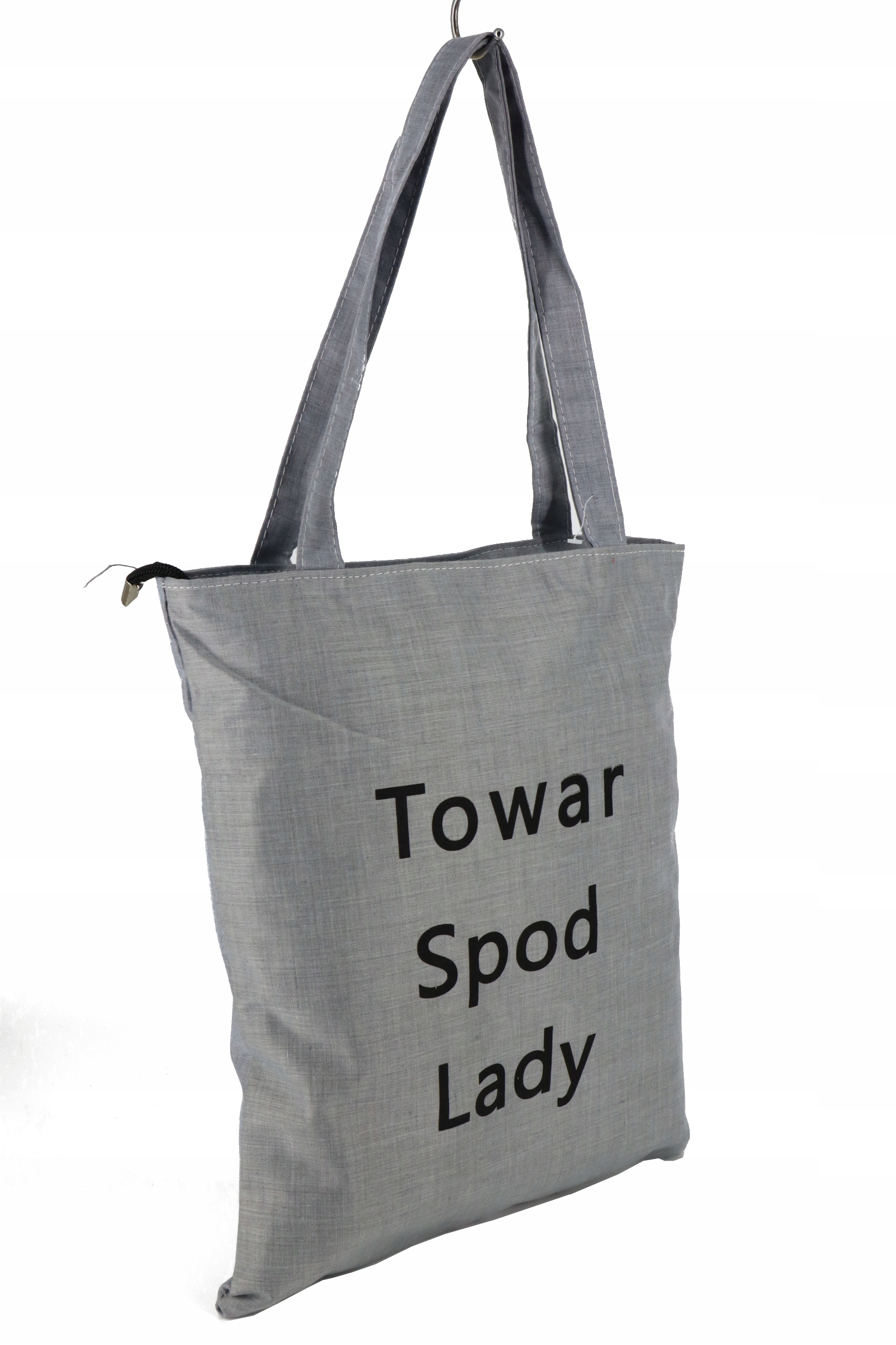 Torba SHOPPERKA z napisem ,, Towar spod lady''
