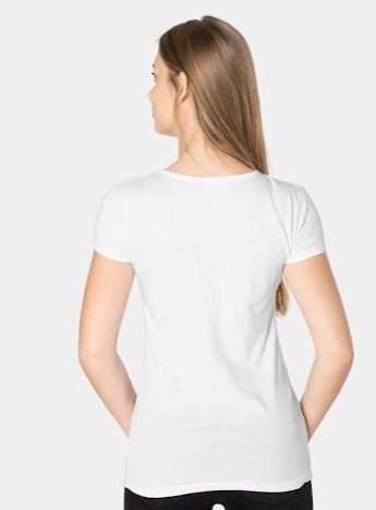 t-shirt bluzka BIAŁA ,,Mój chłopak ma Super ...''M