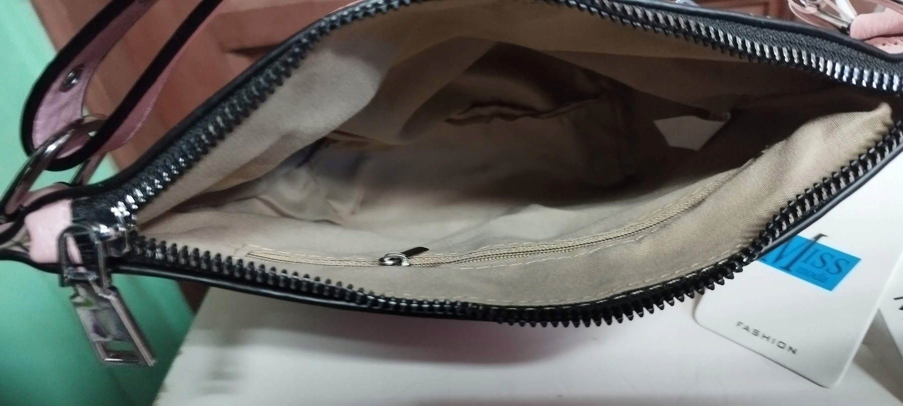 Torebka mała długi pasek PDROWY RÓŻ NOWOŚĆ