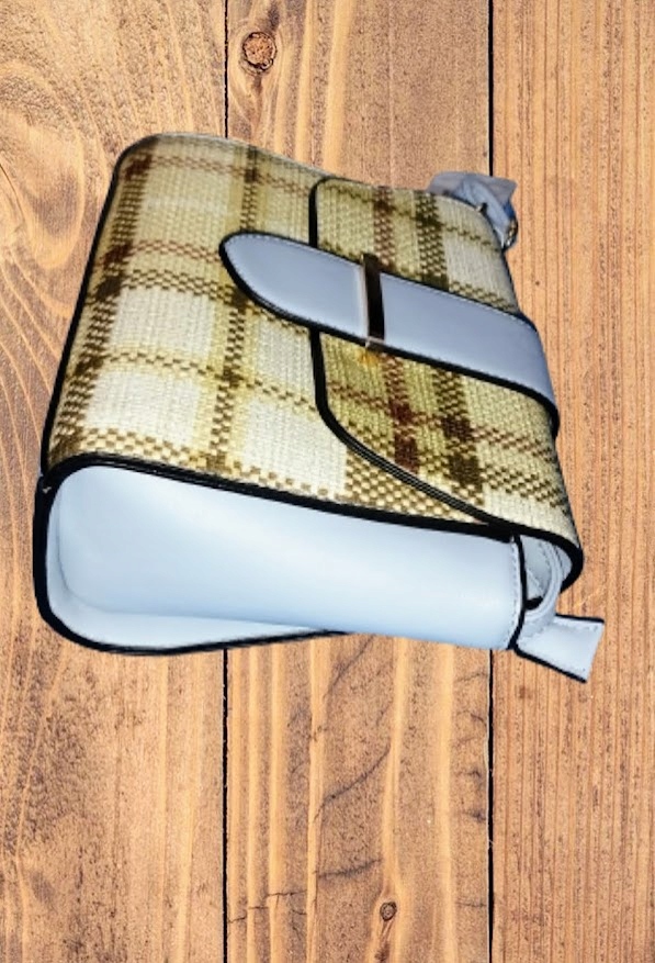 Torebka LISTONOSZKA TORBA modna , KRATKA NOWOŚĆ NIEBIESKA