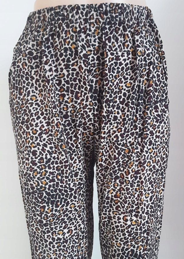 SPODNIE ALLADYNKI DAMSKIE LUZNE KOLOROWE MODNE Z KIESZENIAMI L/3XL