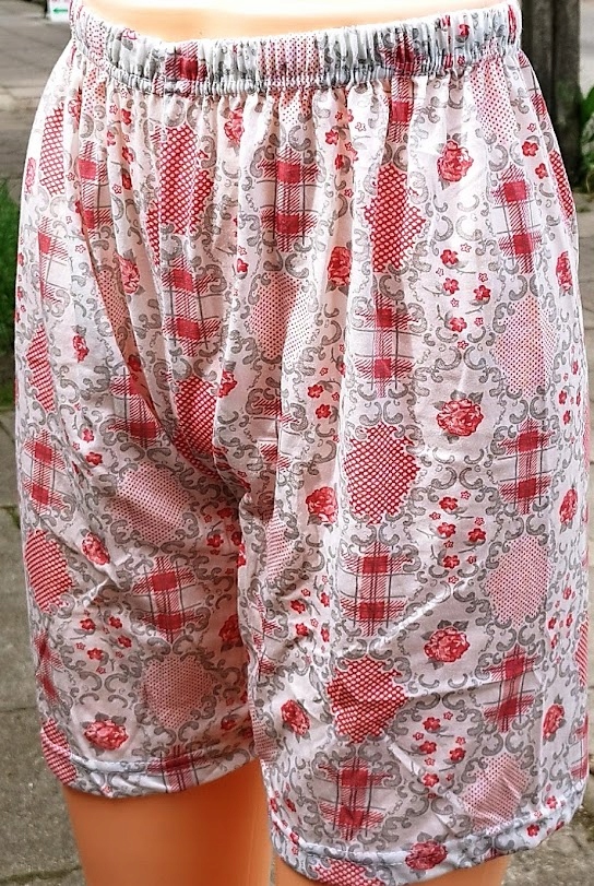 Piżama z Bawełny Komplet Koszulka Spodenki r. L