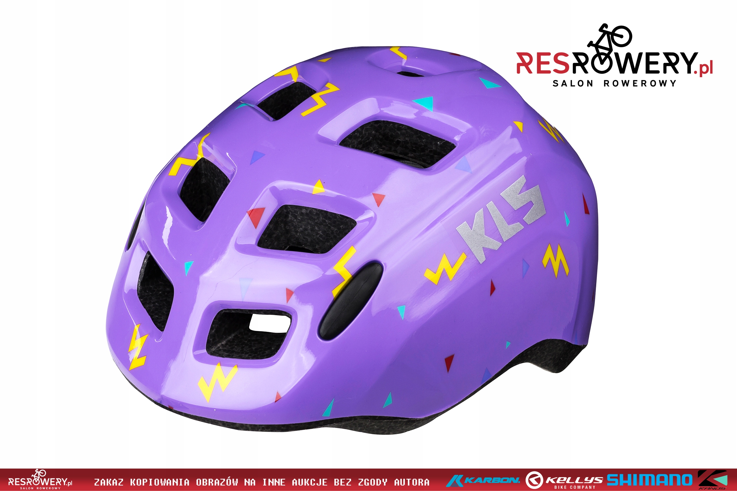 KASK ROWEROWY KELLYS ZIGZAG purple r.S (50-55)