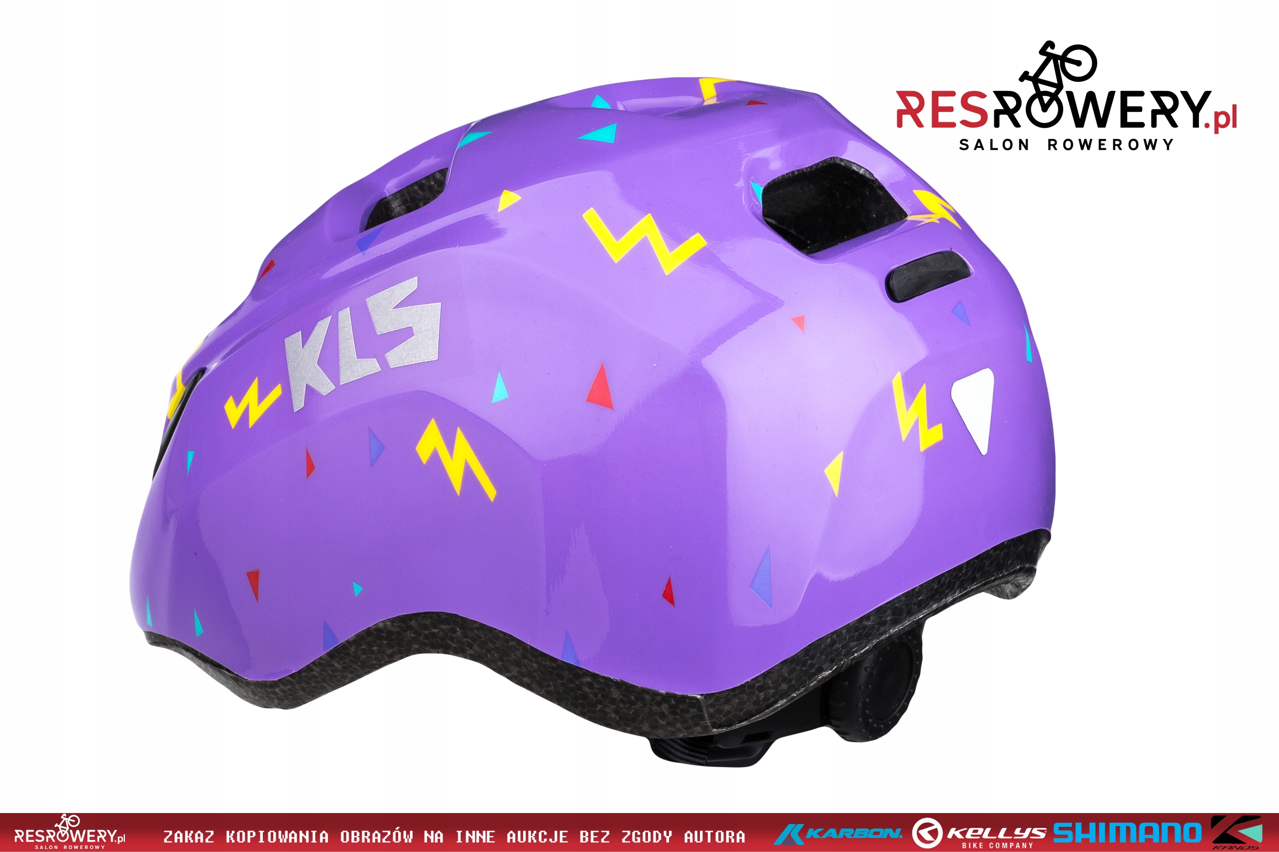 KASK ROWEROWY KELLYS ZIGZAG purple r.S (50-55)