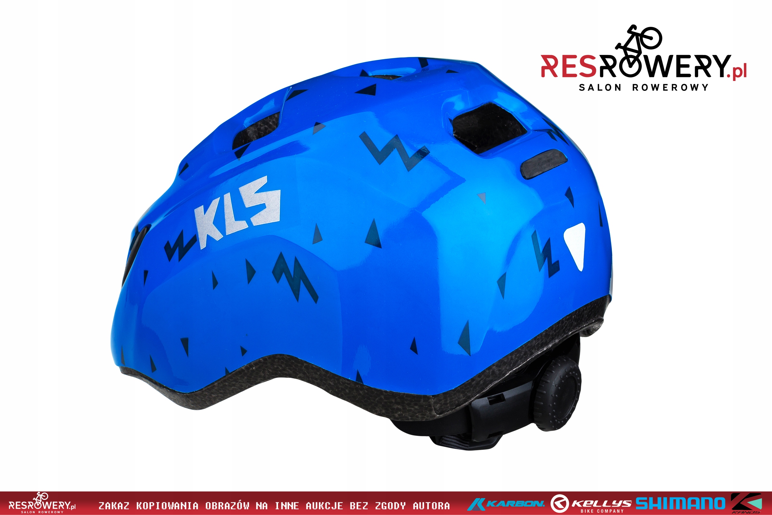 KASK ROWEROWY KELLYS ZIGZAG blue r.S (50-55)