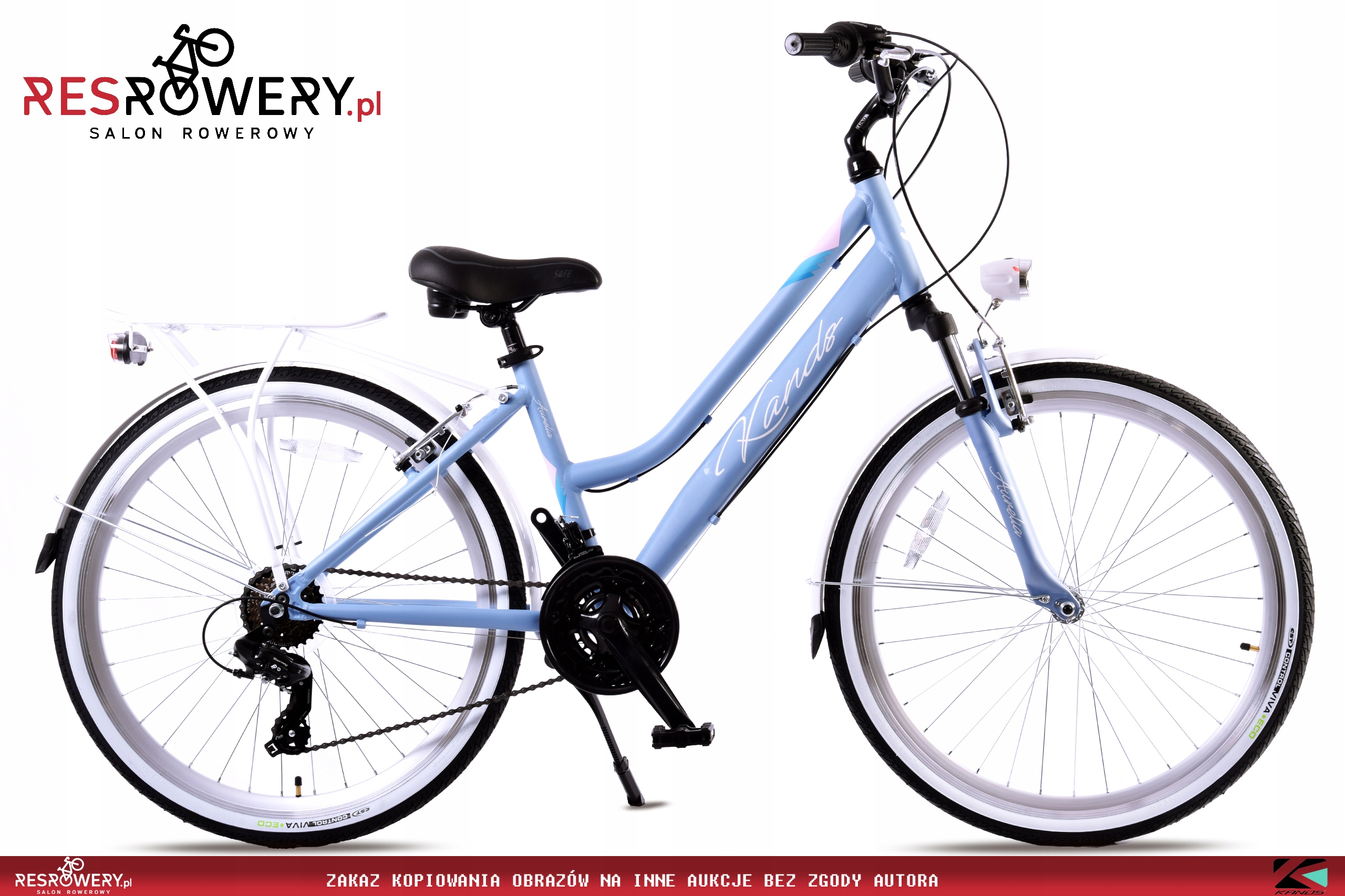 Rower Junior 26 Kands Aurelia Błękitny D15 2023 Kands Sport Sklep