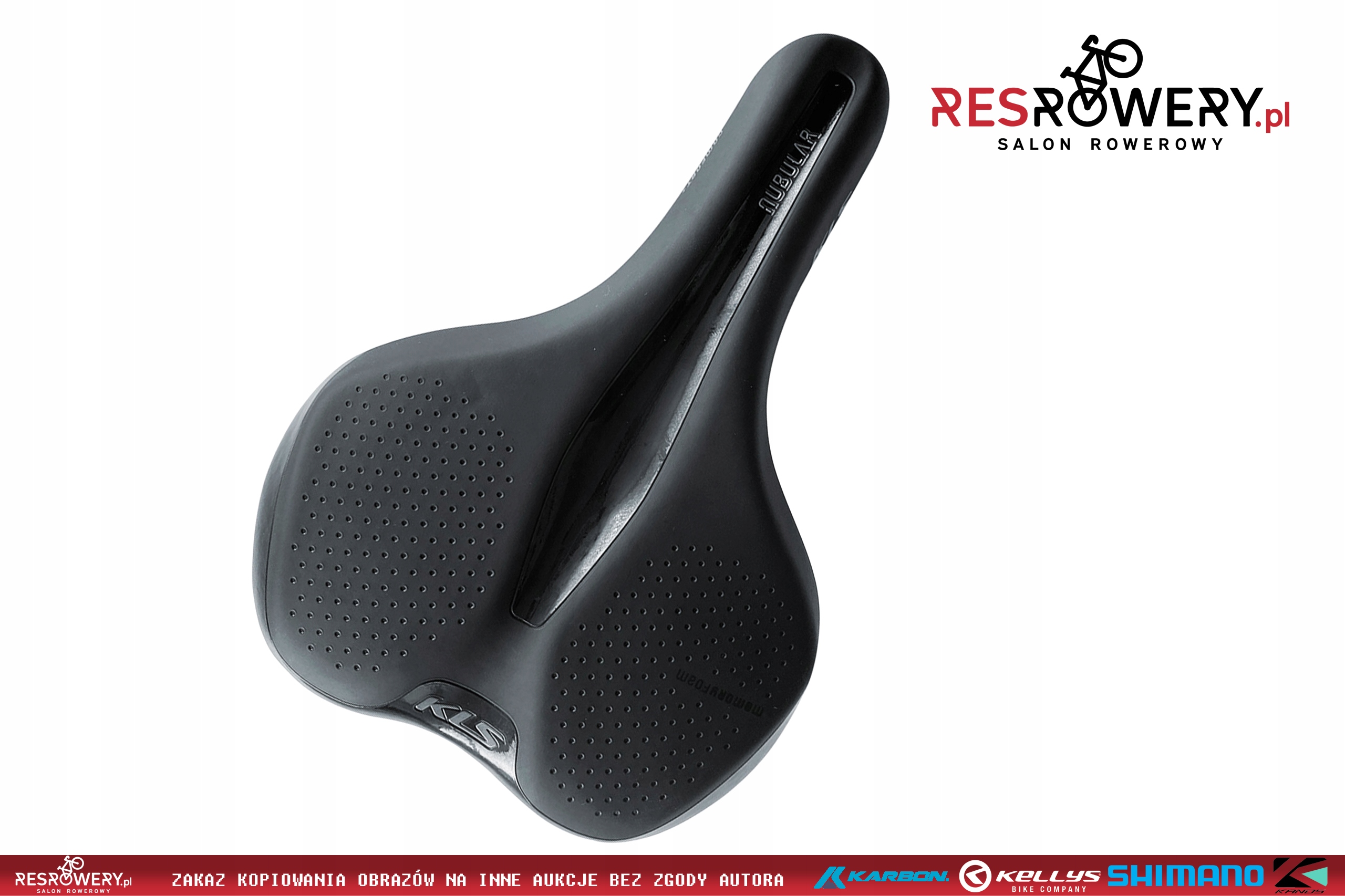 SIODŁO KELLYS NUBULAR BLACK 265x190mm