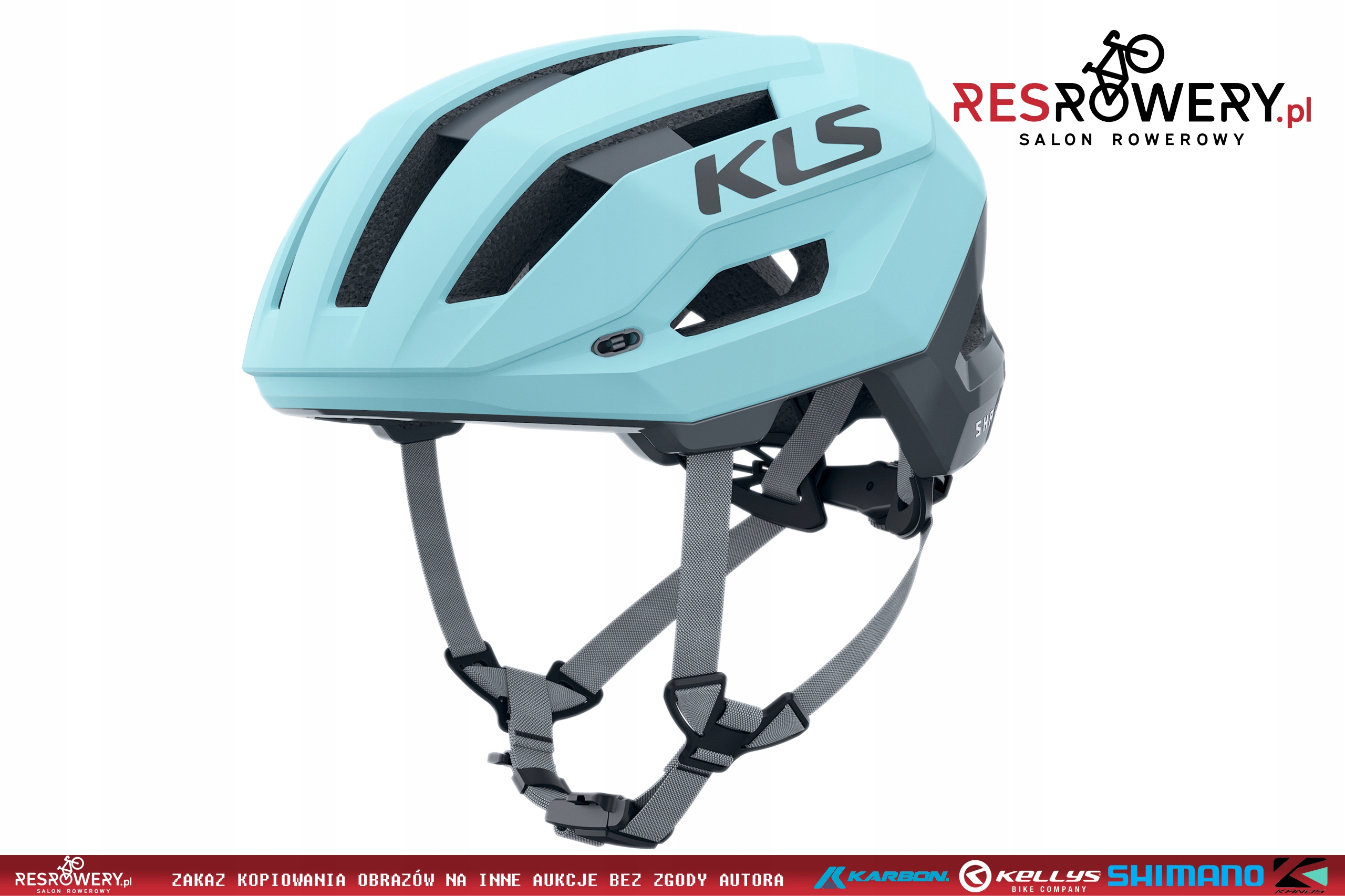 KASK ROWEROWY KELLYS SHARP sky blue r.M/L (54-58)