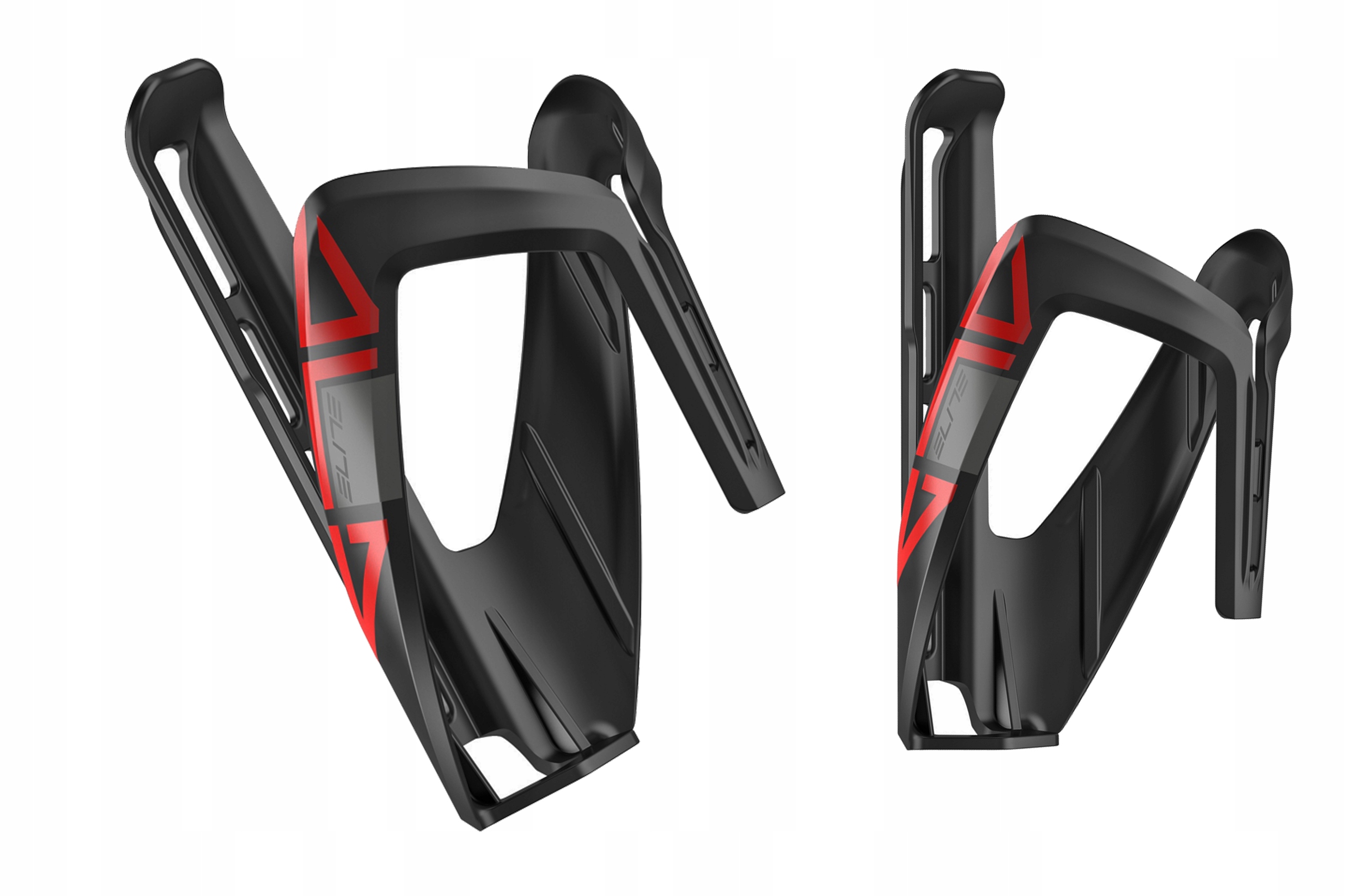 KOSZYK NA BIDON ELITE ALA black/red