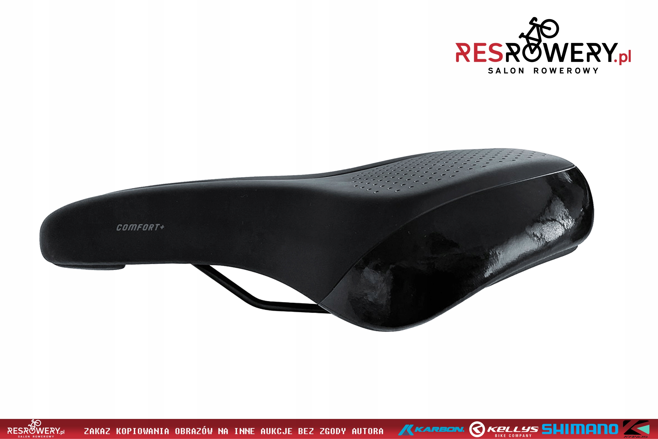 SIODŁO KELLYS NUBULAR BLACK 265x190mm