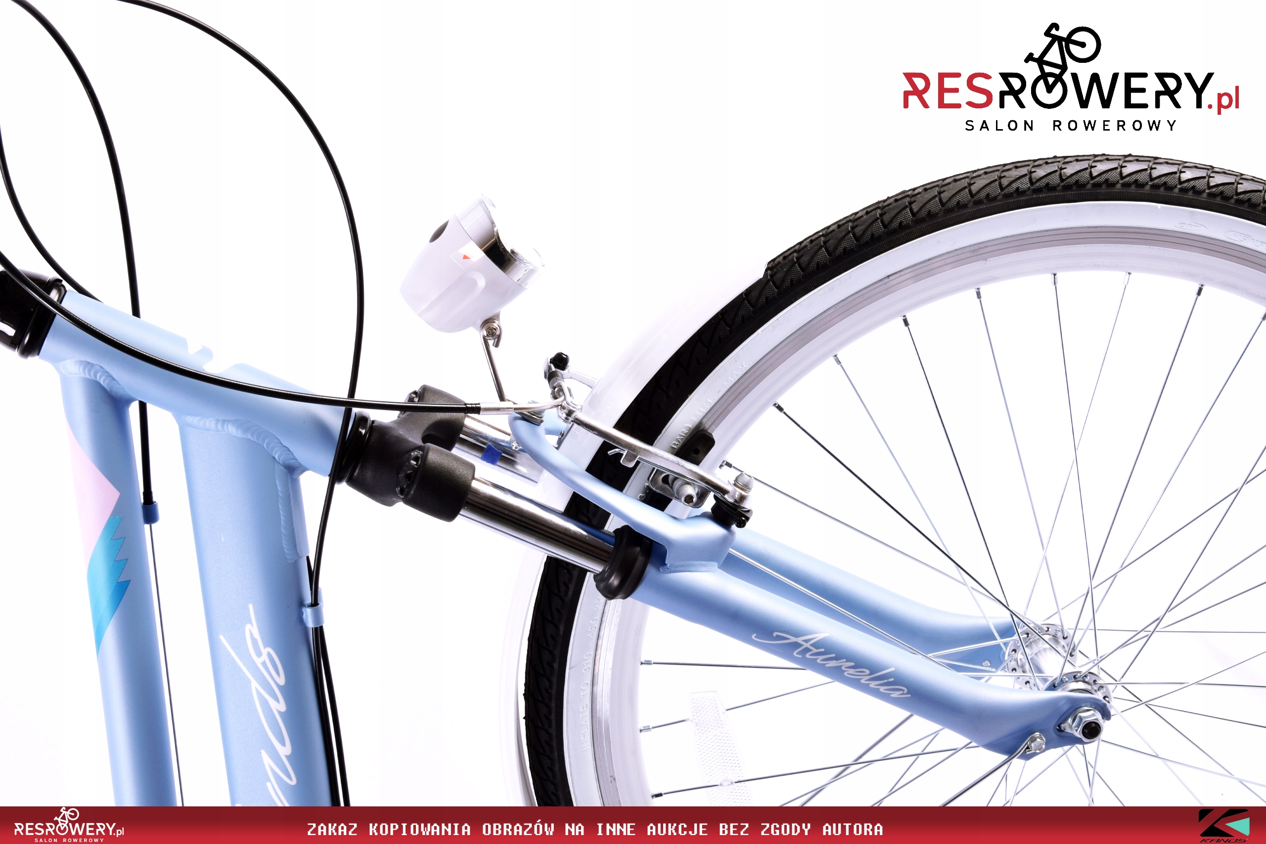 Rower Junior 26 Kands Aurelia Błękitny D15 2023 Kands Sport Sklep
