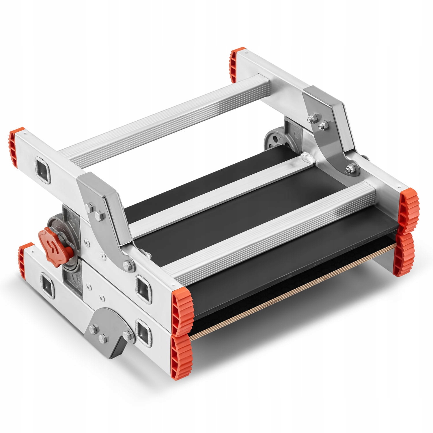 Drabina aluminiowa składana podest roboczy składany taboret podnóżek HIGHER — 5
