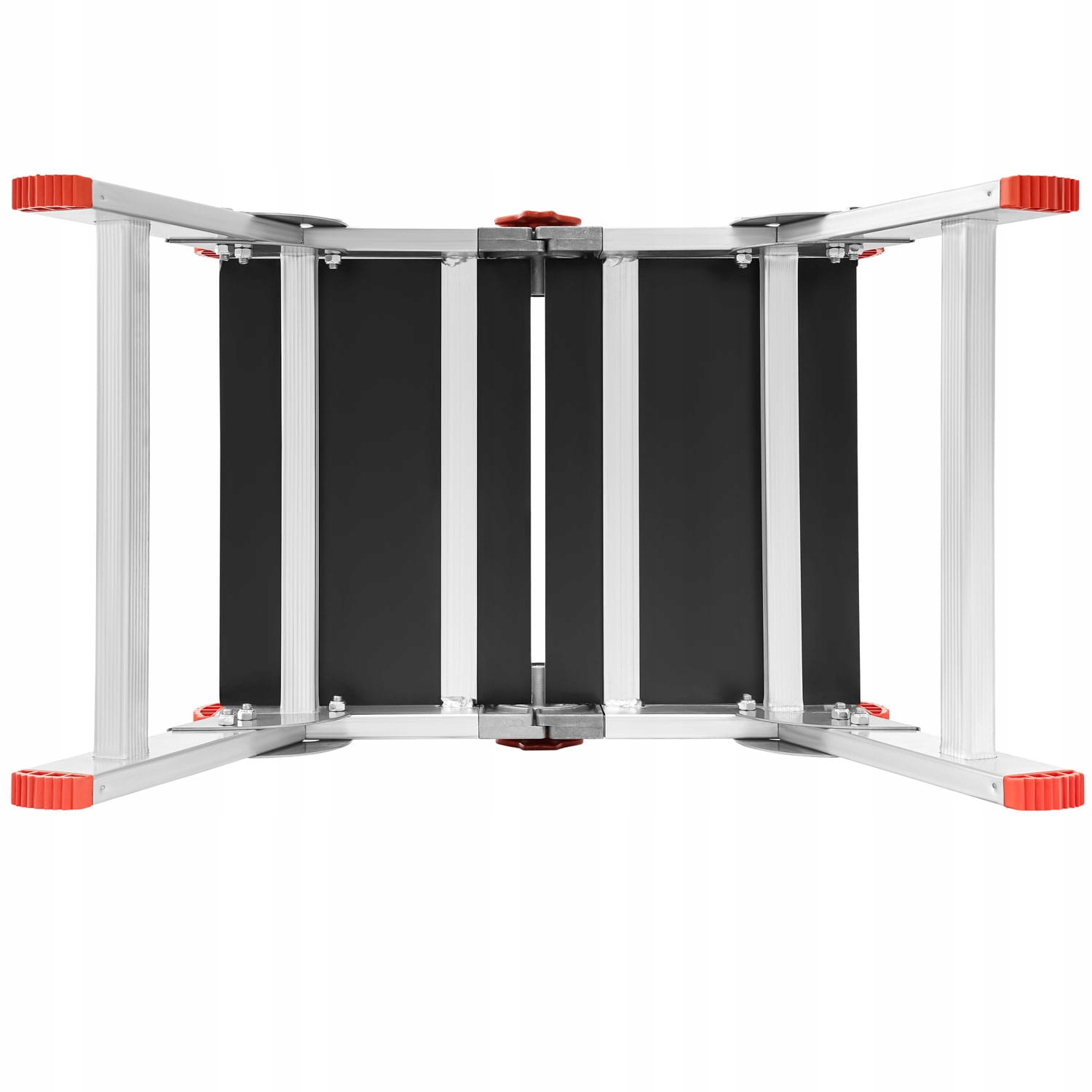 Drabina aluminiowa składana podest roboczy składany taboret podnóżek HIGHER — 6