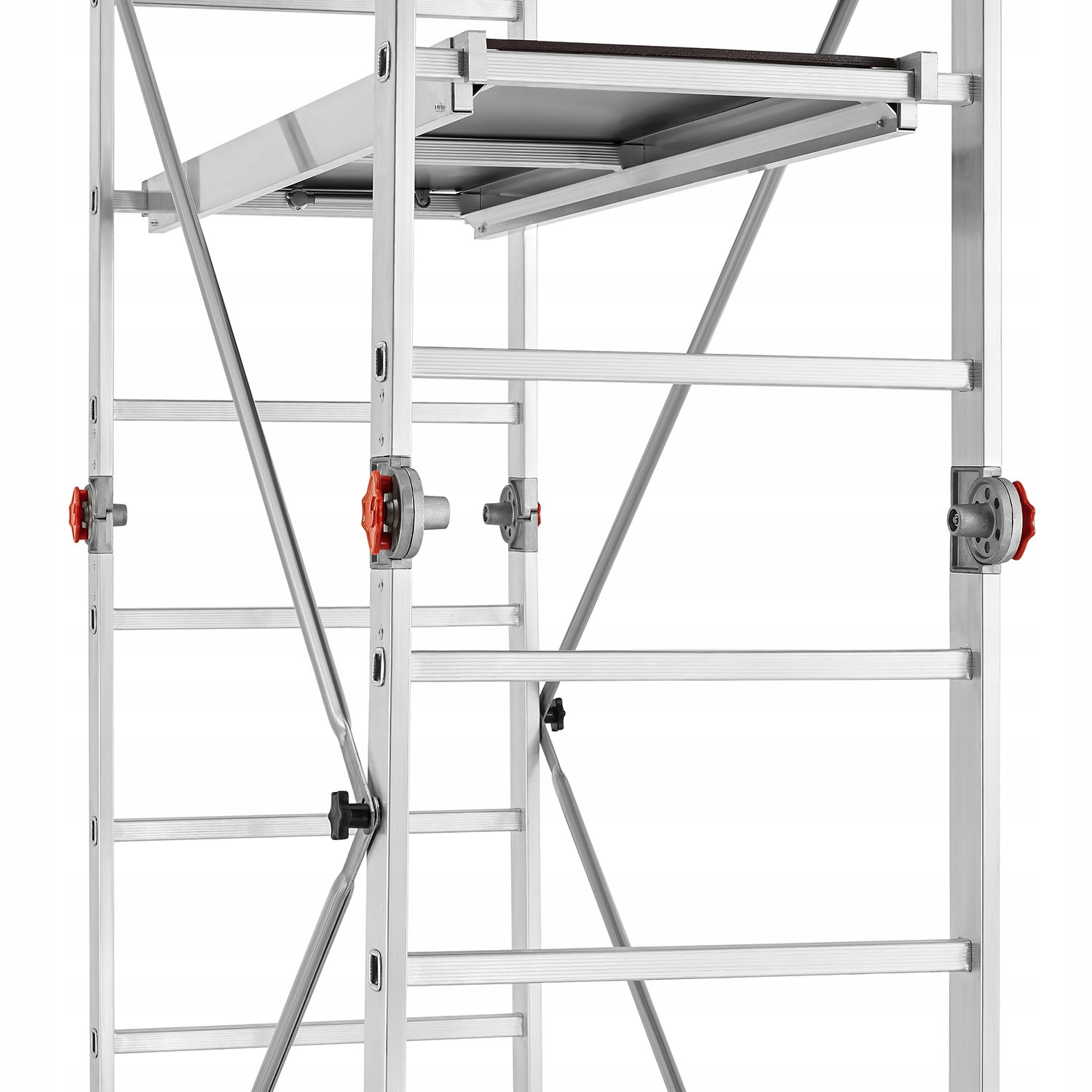 Rusztowanie aluminiowe przegubowe jezdne HIGHER Acro-Twin 3,90m 4w1 — 9