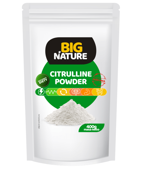 Cytrulina (jabłczan cytruliny 2:1) 400g SUPLEMENT DIETY - BIG NATURE