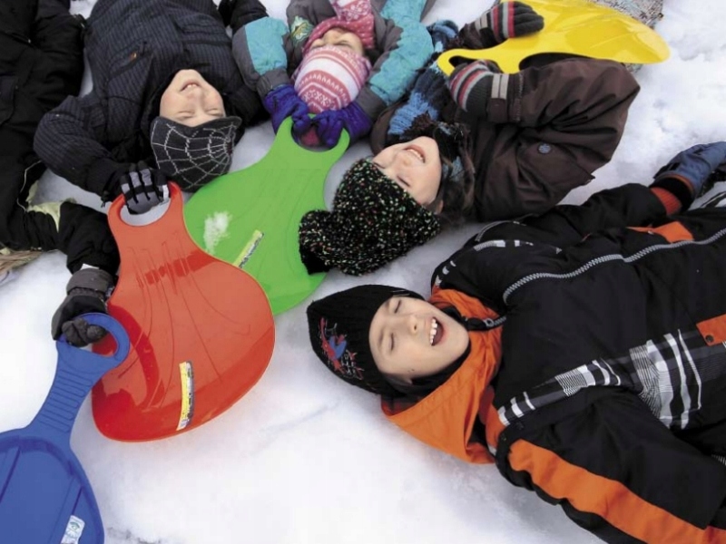 Ślizg jabłuszko KID | Niebieski — 8