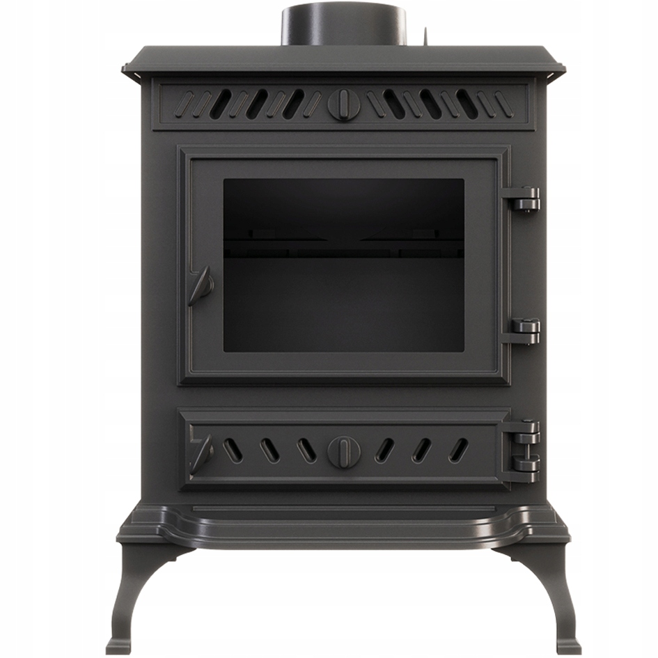 Piec piecyk kominek żeliwny koza KAWMET P3 ECO 7,4 kW wolnostojący — 7