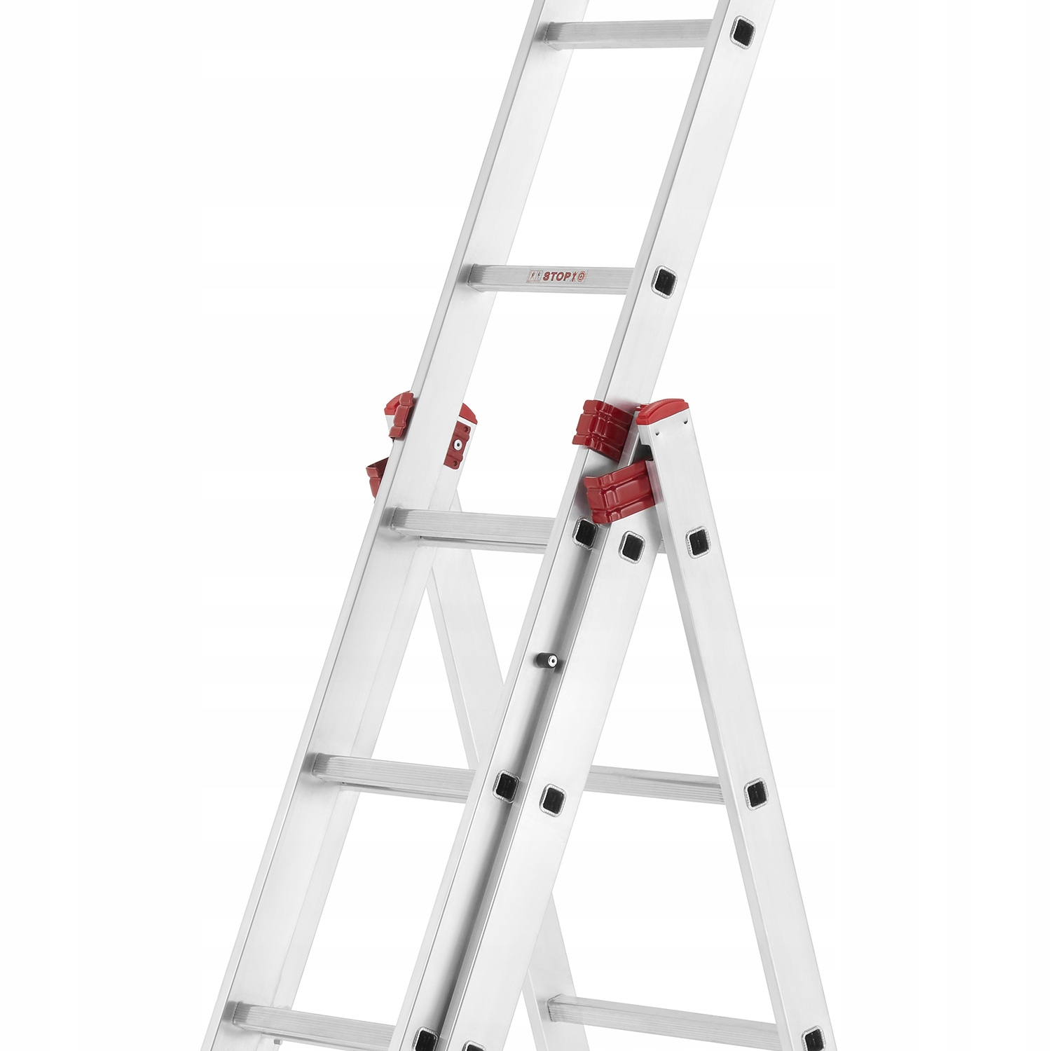 Drabina aluminiowa 3x11 PROFESJONALNA 150kg + hak + magnes KRAUSE GRATIS — 14