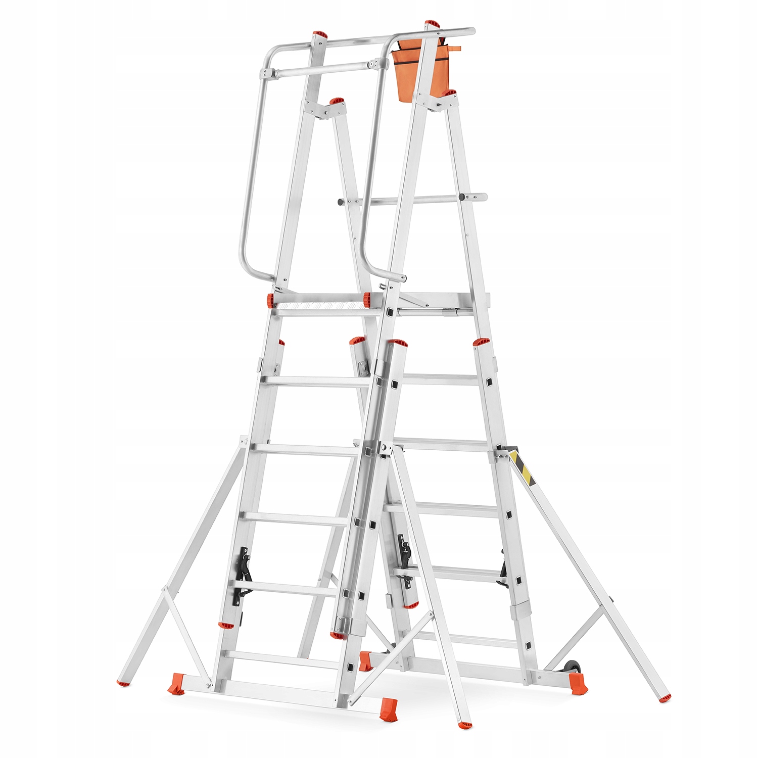 Drabina rusztowanie aluminiowe podnośnik HIGHER 8104-C